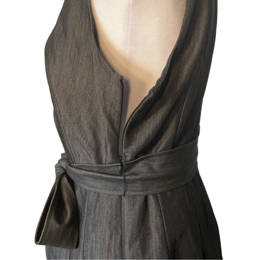 Anne Klein Sleeveless Tie Waist Midi Dress - Picture 10 of 16